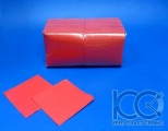 Салфетки бумажные Биг-Пак 1-слойные 24 х 24 см 400 листов красные