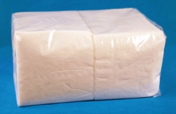 Салфетки бумажные Биг-Пак 1-слойные 24 х 24 см 400 листов белые